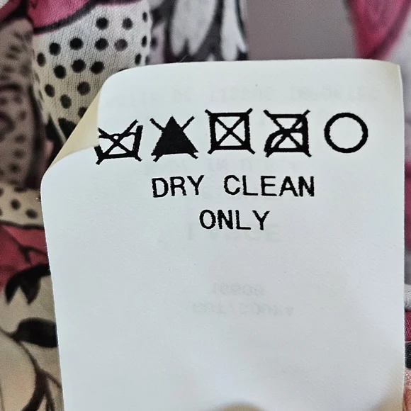 Allen B by Allen Schwartz Boho Silk Long Flare Sleeve Tunic Size L NWT - Picture 10 of 11